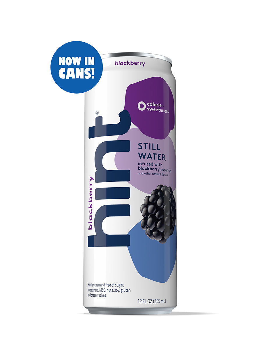 hint® Blackberry water - 12 pack 12oz still cans