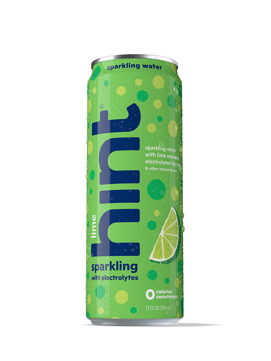 hint sparkling with electrolytes - lime