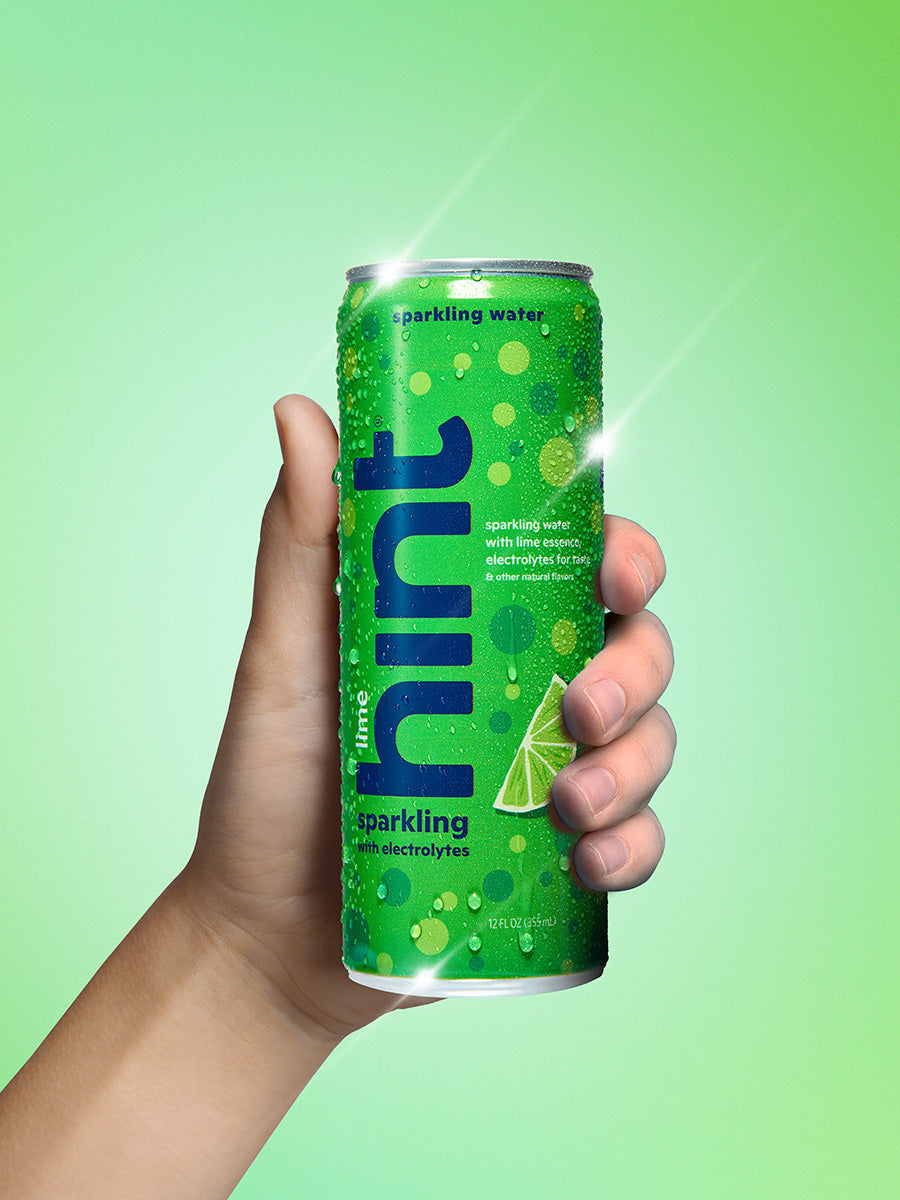 hint sparkling with electrolytes - lime
