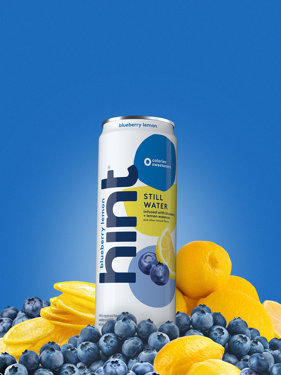 hint® Blueberry Lemon water - 12 pack 12oz still cans