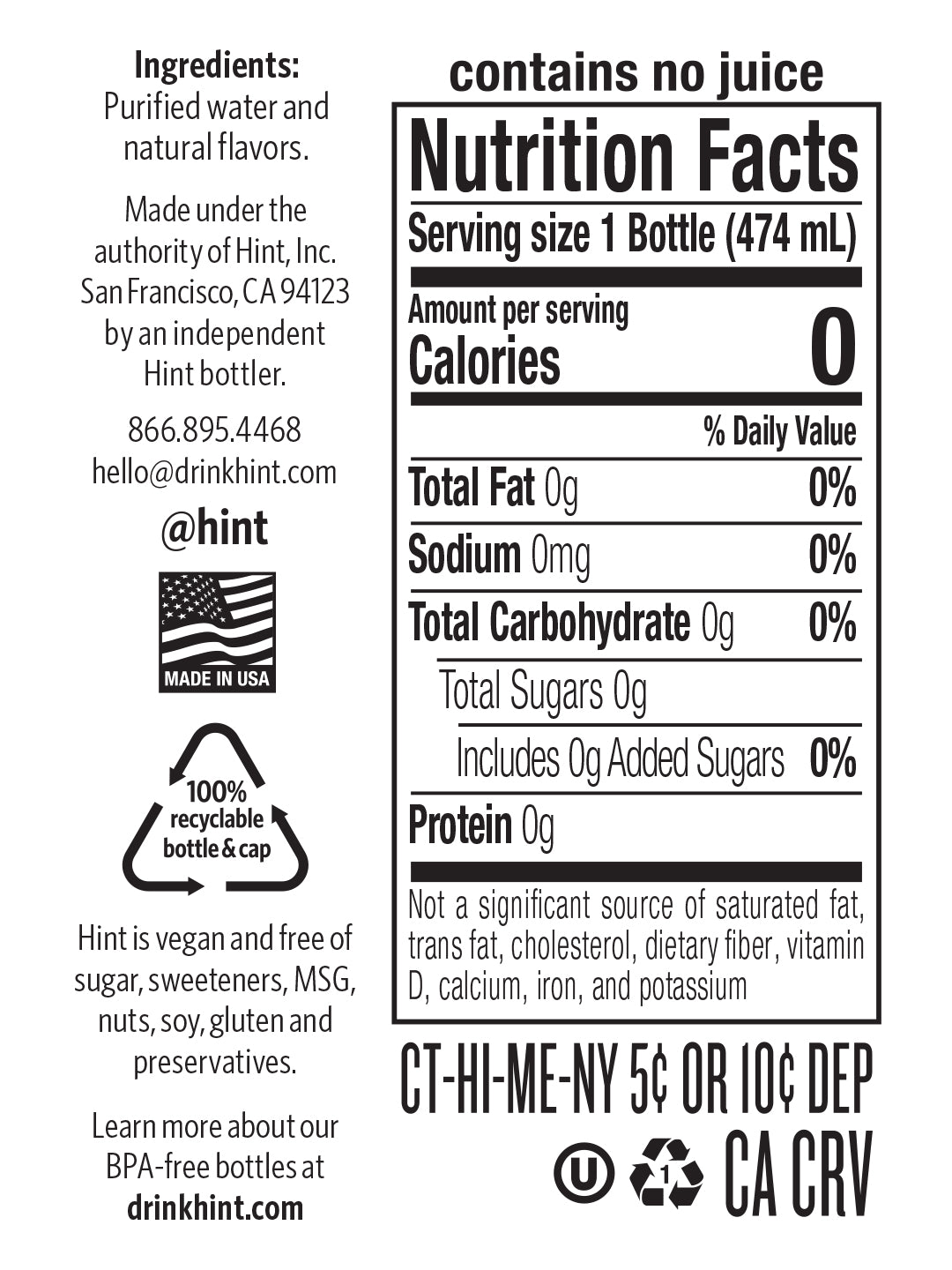 watermelon hint® water 6 case bundle